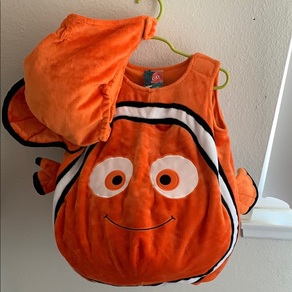 Disney Nemo Costume in Orange and Black